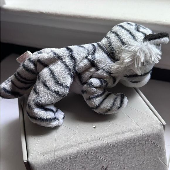 🐯✨ RARE 2007 Ty Beanie Baby “Teegra” – White Tiger – Mint with Tags! ✨🐯 - Picture 15 of 15